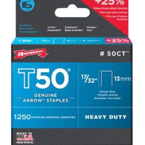 Arrow Fastener 50CT24 Ceiltile T50 Staples. 17/32