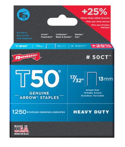 Arrow Fastener 50CT24 Ceiltile T50 Staples. 17/32