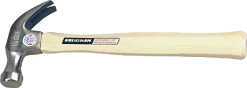 Vaughan & Bushnell 11442 ADO16 Curved Claw Hammer. 16 Oz. Wood Handle