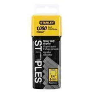 Stanley TRB506T Power Crown Staples 3/8. 1000/Pack