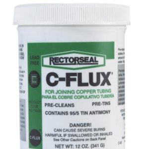 Rectorseal 74025 Soft Soldering C-Flux. 12 Oz