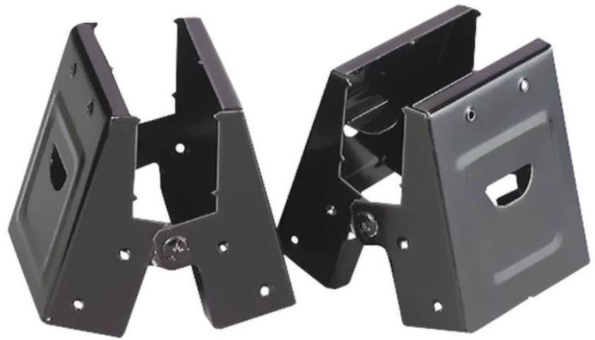 Fulton 400SHB Sawhorse Brackets. 2 x 4. Steel. Black. PK/1PR