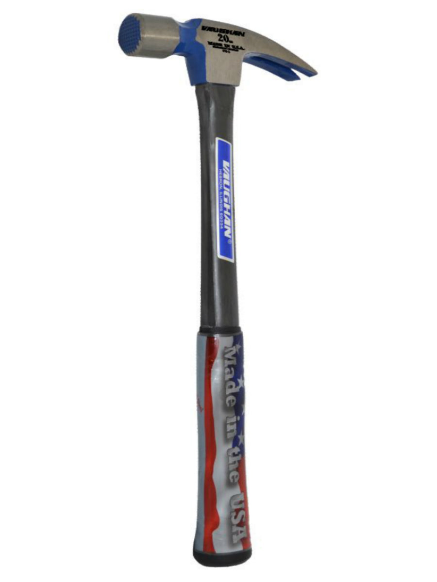 Vaughan & Bushnell FS999ML Milled Face Rip Hammer. Fiberglass Handle. 20 Oz
