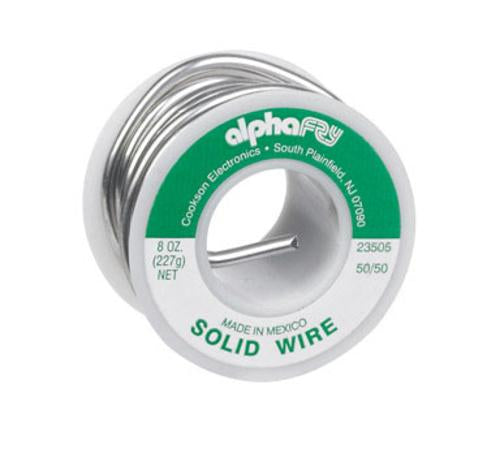Alpha 23505 Non Electrical Solid Wire Solder. 8 Oz