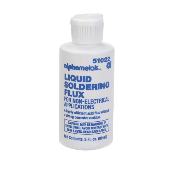 Alpha 51022 Non Electrical Liquid Acid Soldering Flux. 3 Oz