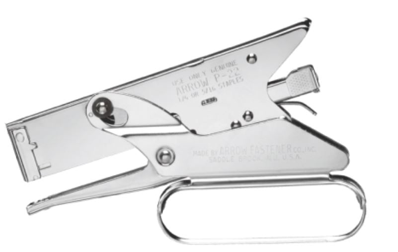 Arrow Fastener P22 Heavy Duty Plier Type Staple . Steel. Chrome - Image 2
