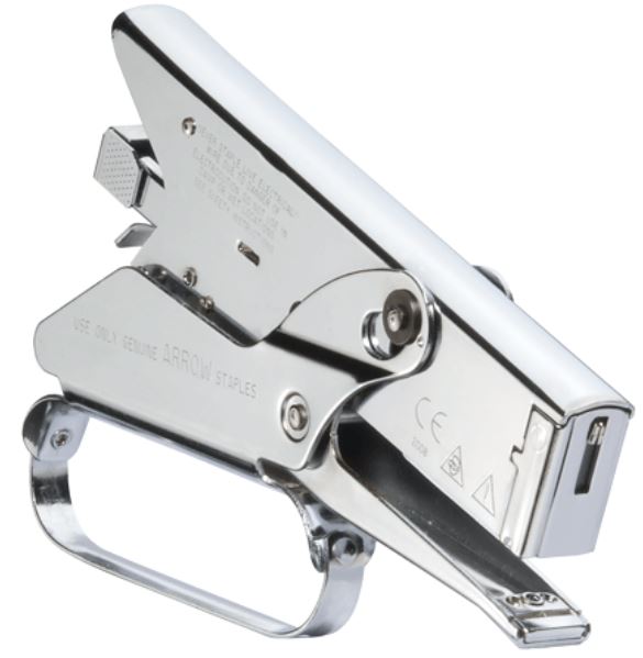 Arrow Fastener P22 Heavy Duty Plier Type Staple . Steel. Chrome - Image 3