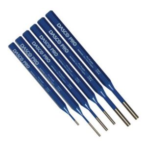 Dasco Pro 22 Pin Punch Kit. 6 Piece