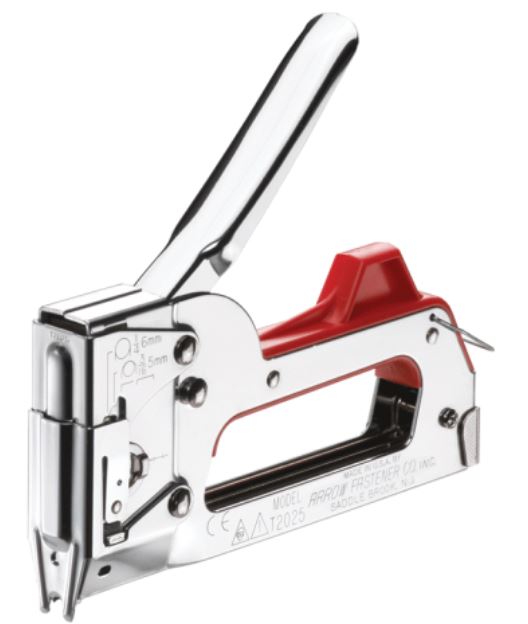 Arrow Fastener T2025-6 Dual Purpose Staple Gun. Chrome