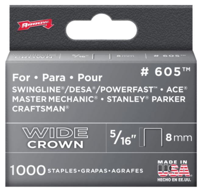 Arrow Fastener 60530 Heavy-Duty Staples. 5/16