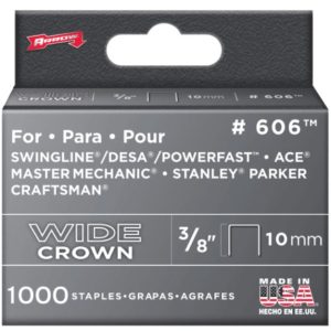 Arrow Fastener 60630 Heavy-Duty Staples. 3/8