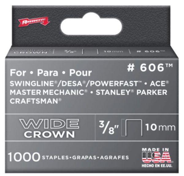 Arrow Fastener 60630 Heavy-Duty Staples. 3/8