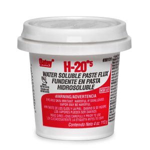Oatey H-20-5 Low-Odor Water Soluble Paste Flux. 4 Oz. Off-White