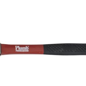 Plumb 11421 Fiberglass Handled Brick Hammer. 24 Oz