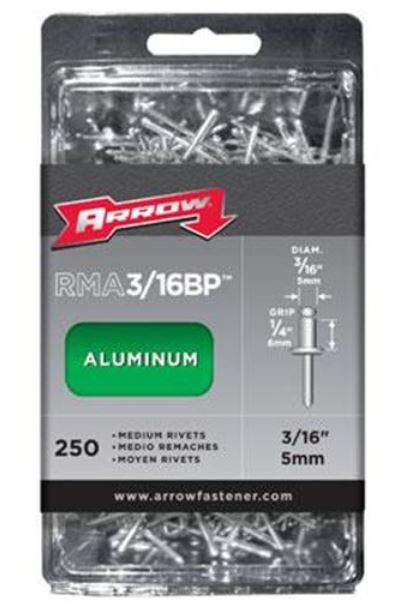 Arrow Fastener RMA3/16BP Medium Aluminum Rivet. 3/6 - Image 2