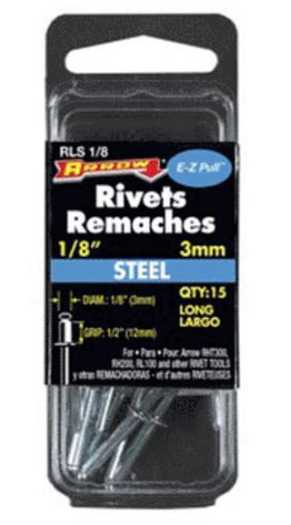 Arrow Fastener RLS1/8 Long Steel Rivet. 1/8 - Image 2