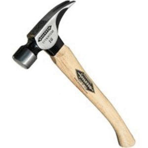 Stiletto TI16SC Curved Wood Handle Framing Hammer. 16 Oz
