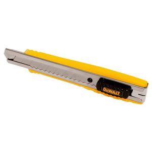 Dewalt DWHT10038 Single Blade Snap Off Knife. 18 mm