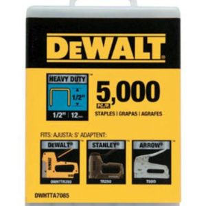 DeWalt DWHTTA7085 Heavy Duty Staples. 1/2. 5000/Pack