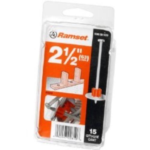 Ramset 00810 Pin With Washer 2.5. 15/Pack