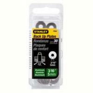 Stanley PBA6 Aluminum Rivets Backup Plates 3/16. 30/Pack