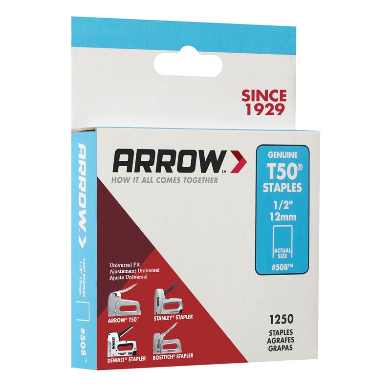 Arrow Fastener 50824 T50 Staples. 1/2 - Image 5