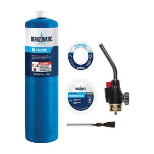 BernzOmatic 361549 Plumbing Torch Kit. Steel. 14.1 Oz