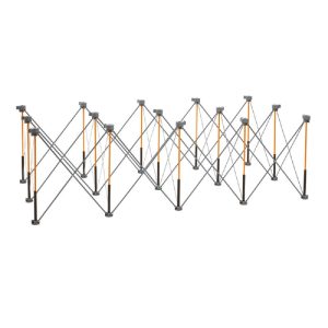 Centipede CK15S Expandable Sawhorse. Gray. Steel