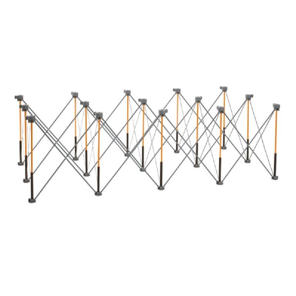 Centipede CK15S Expandable Sawhorse. Gray. Steel