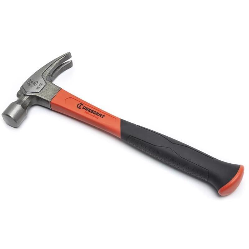Crescent 1419C-06 Pro Series 16 oz Smooth Face Rip Claw Hammer 5.5 in. Fiberglass Handle - Image 2