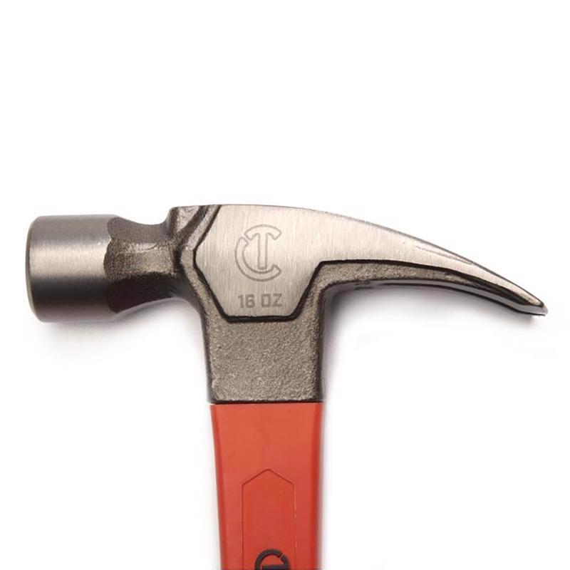 Crescent 1419C-06 Pro Series 16 oz Smooth Face Rip Claw Hammer 5.5 in. Fiberglass Handle - Image 3
