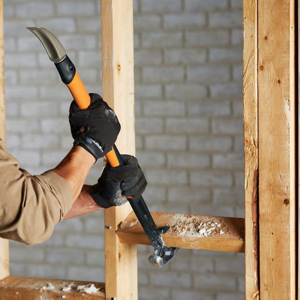Fiskars 751410-1001 IsoCore Steel Demolition Wrecking Bar. Orange. 30 - Image 2