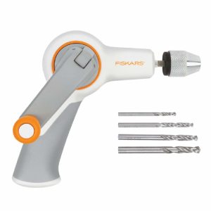 Fiskars 132420-1001 Precision Hand Drill Kit