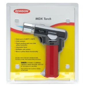 Ronson 80026 MDX Torch. Red/Black