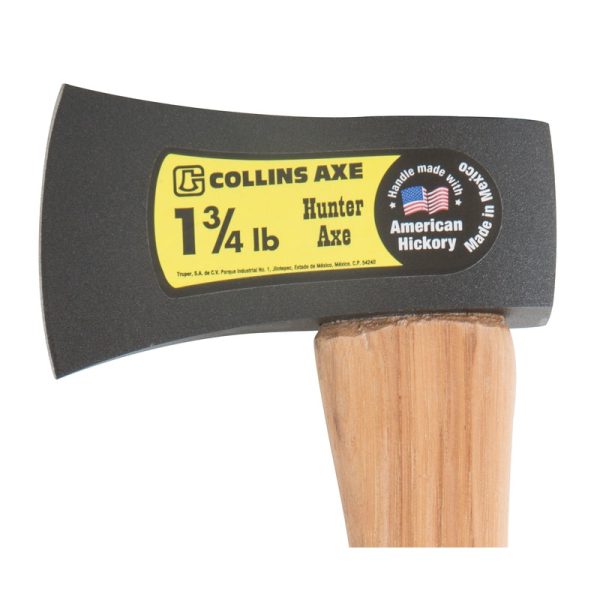 Collins HHU-13/4HC32718 Single Bit Hunting Axe 14.75 in. Wood Handle. 1.75 lb - Image 2