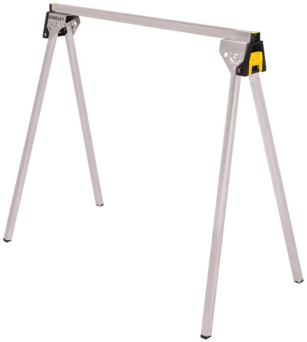 Stanley STST11154 Folding Sawhorse. Silver/Black