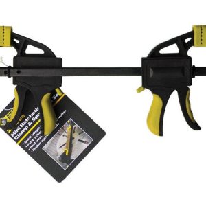 Steel Grip DR76511 Mini Ratcheting Bar Clamp Set. 6