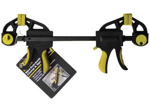 Steel Grip DR76511 Mini Ratcheting Bar Clamp Set. 6