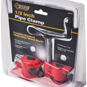 Steel Grip DR76514 Pipe Clamp. 1/2 x 2-1/8. Red