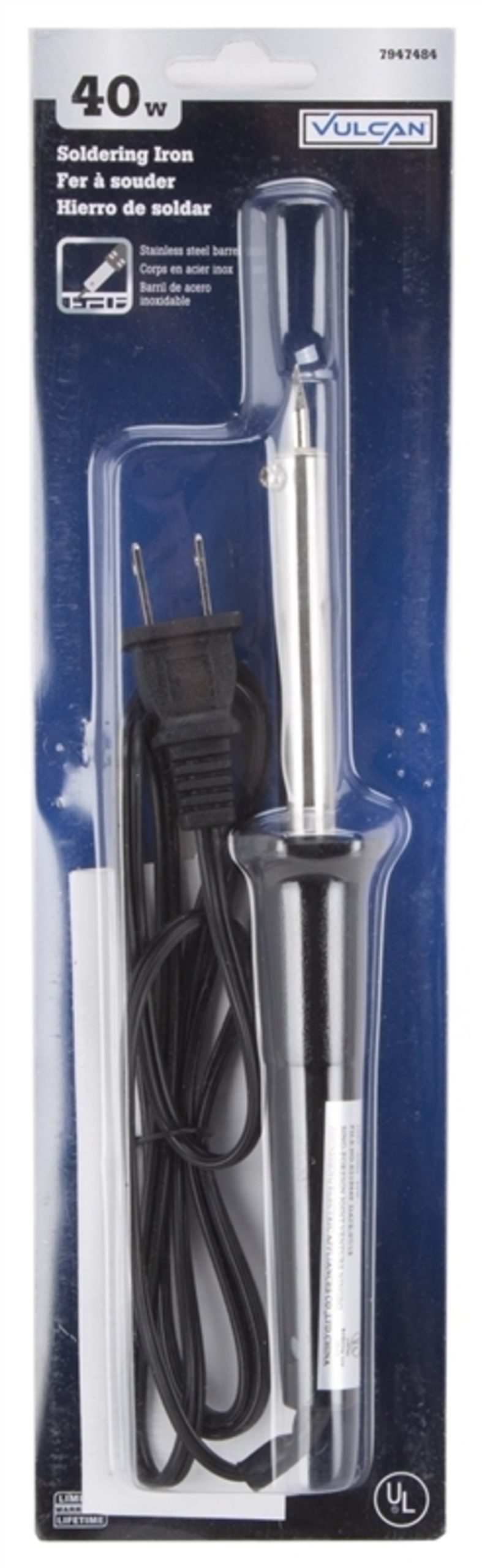 Vulcan JL-75801 Light-Duty Soldering Iron. 40 Watts