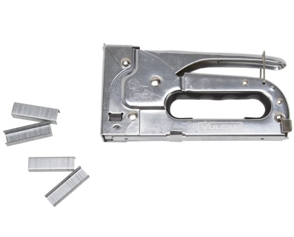 Vulcan RT-101C Light Weight Staple Gun. Chrome