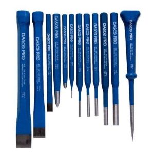 Dasco Pro 88 Punch & Chisel Set. 12 Piece