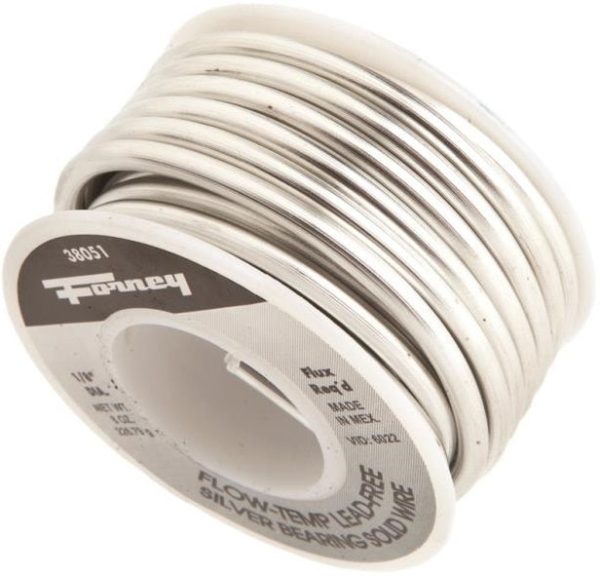 Forney 38051 Lead Free Solder. 1/8. Silver