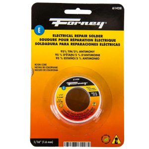 Forney 61428 Lead Free Rosin Solder. 4 Oz. 1/16
