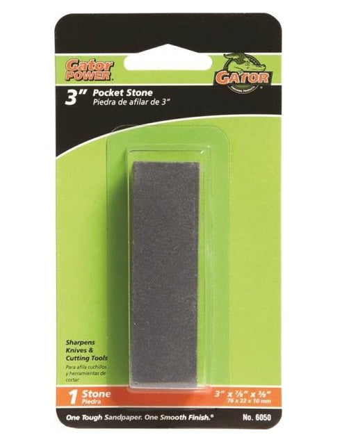 Gator 6050 Pocket Sharpening Stone. 3 x 7/8
