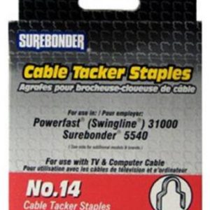 Surebonder 14014 #14 Staple For 5540 Cable Tacker 1/4. 630/Pack