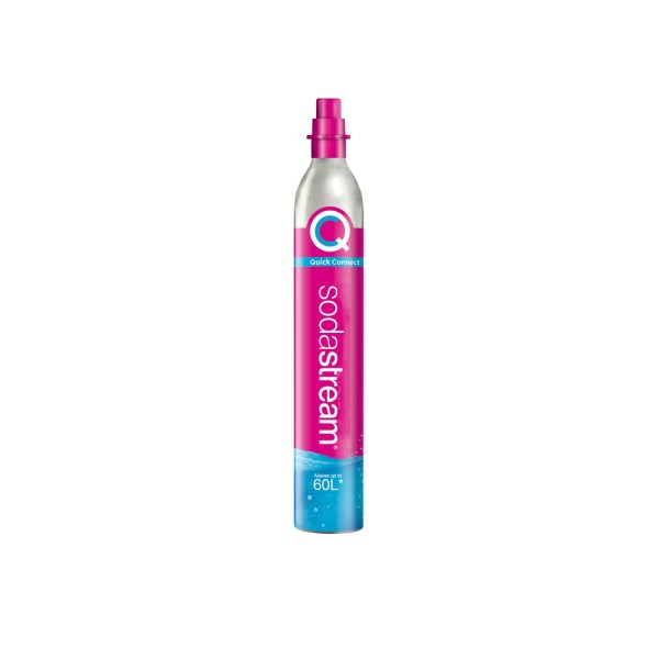 SodaStream 1132250010 CO2 Spare Cylinder. 60 L. Pink