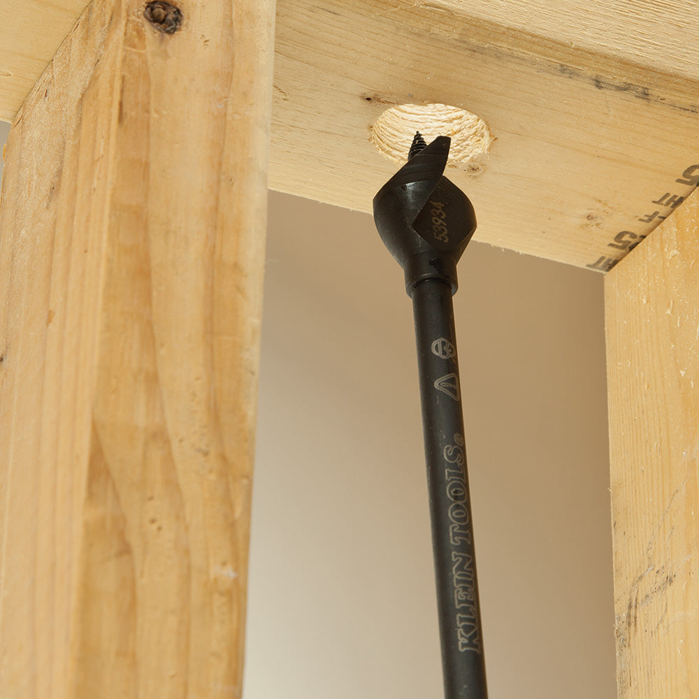 Klein Tools 53936 Hex Wood Boring Bit. 1-3/8 - Image 5