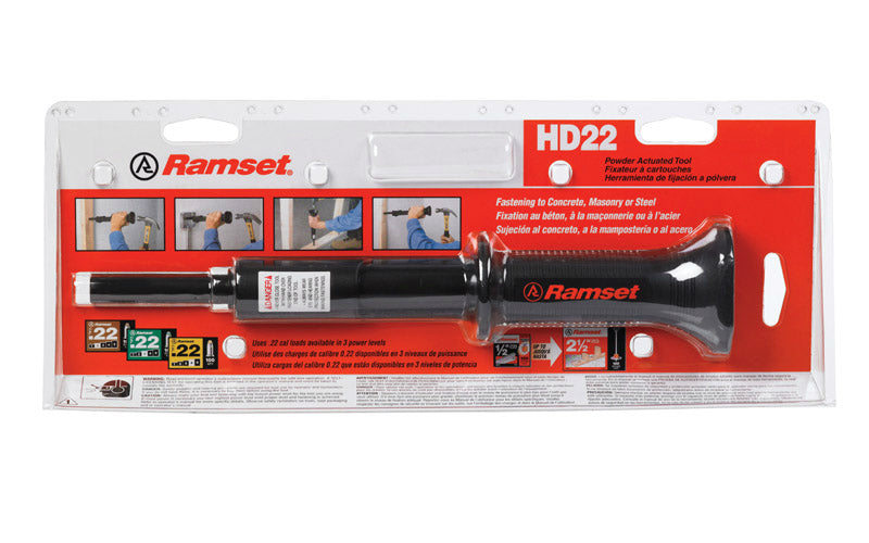Ramset 00022 Hammer Drive Tool. Steel. Black