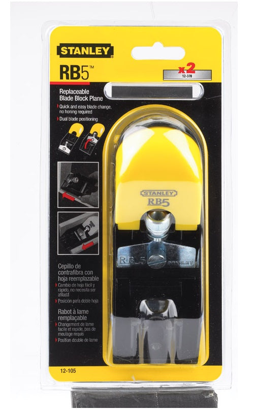 Stanley 12-105 Replaceable Blade Block Plane. 6 - Image 2